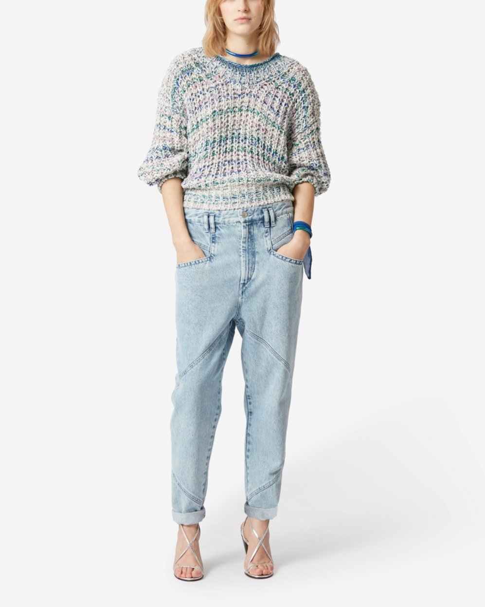 Pantalon Nadeloisa - Light Blue