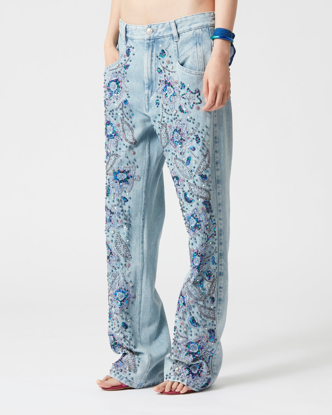 Pantalon Nadegeil - Light Blue
