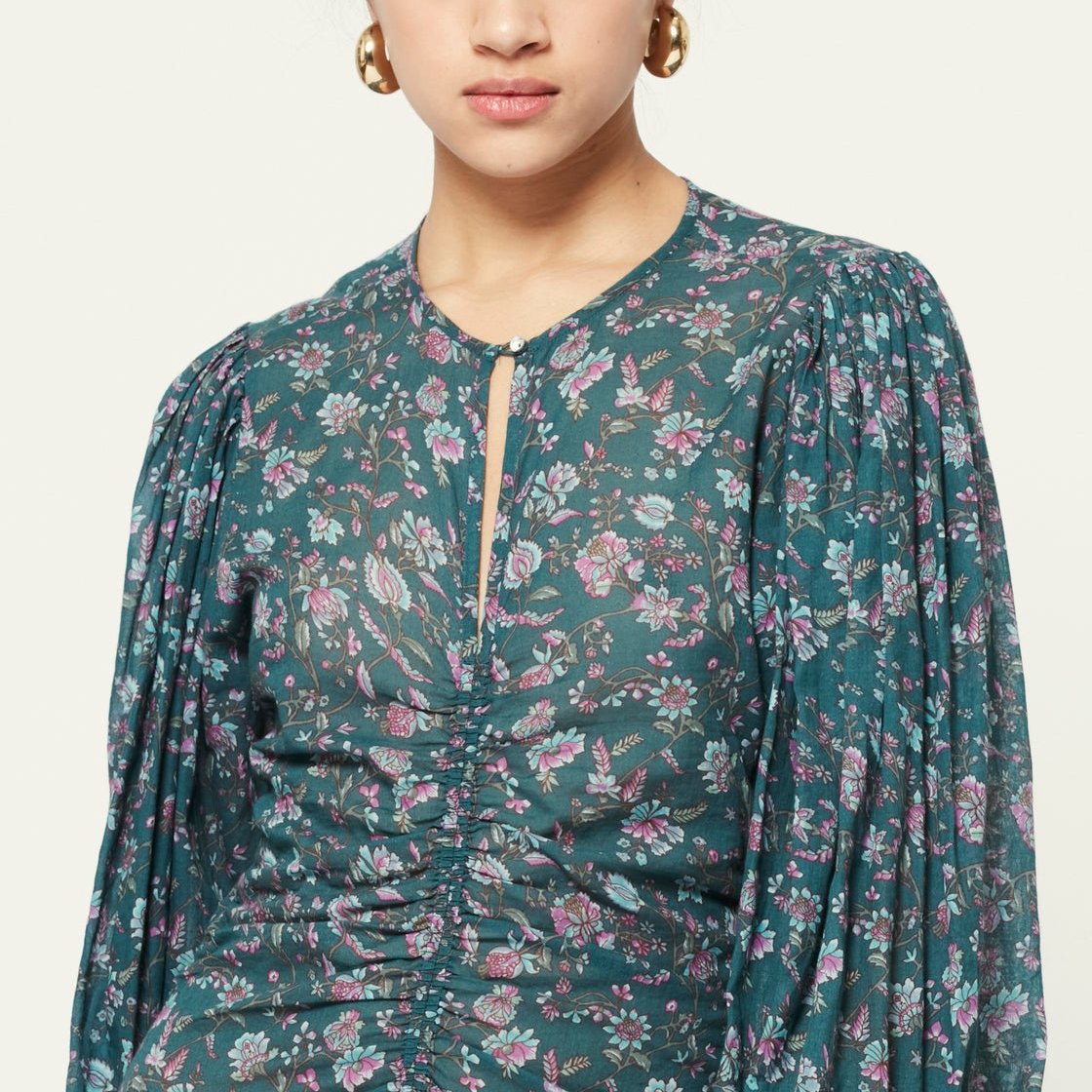Robe Mariana - Dark Green
