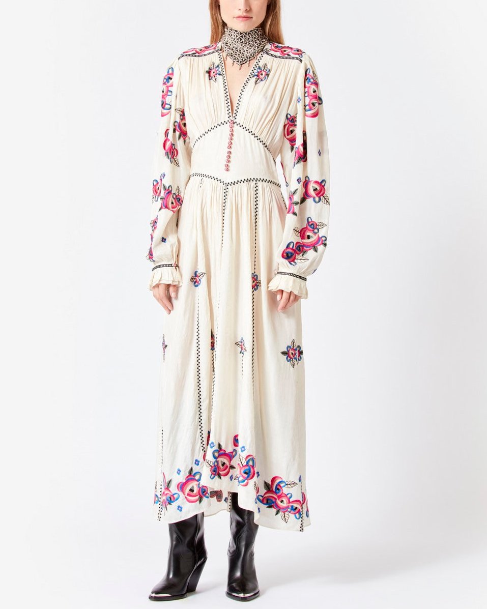 Robe Moyrae - Ecru