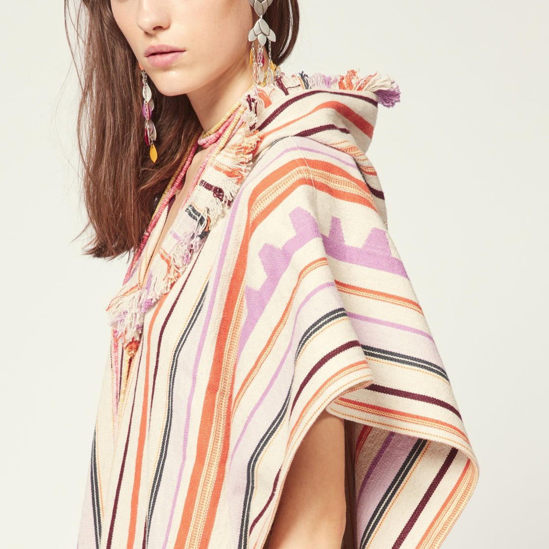 Veste Pilen - Ecru/Pink