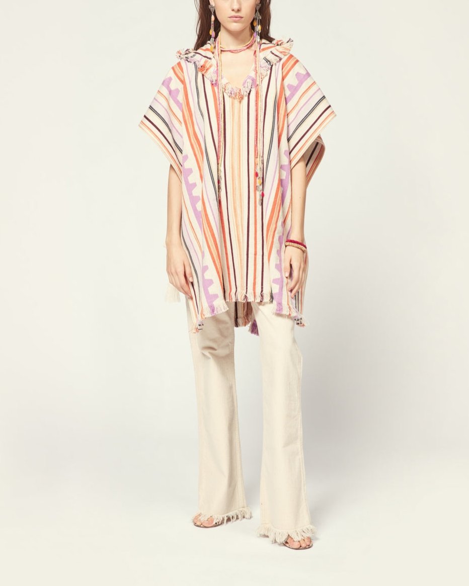 Veste Pilen - Ecru/Pink