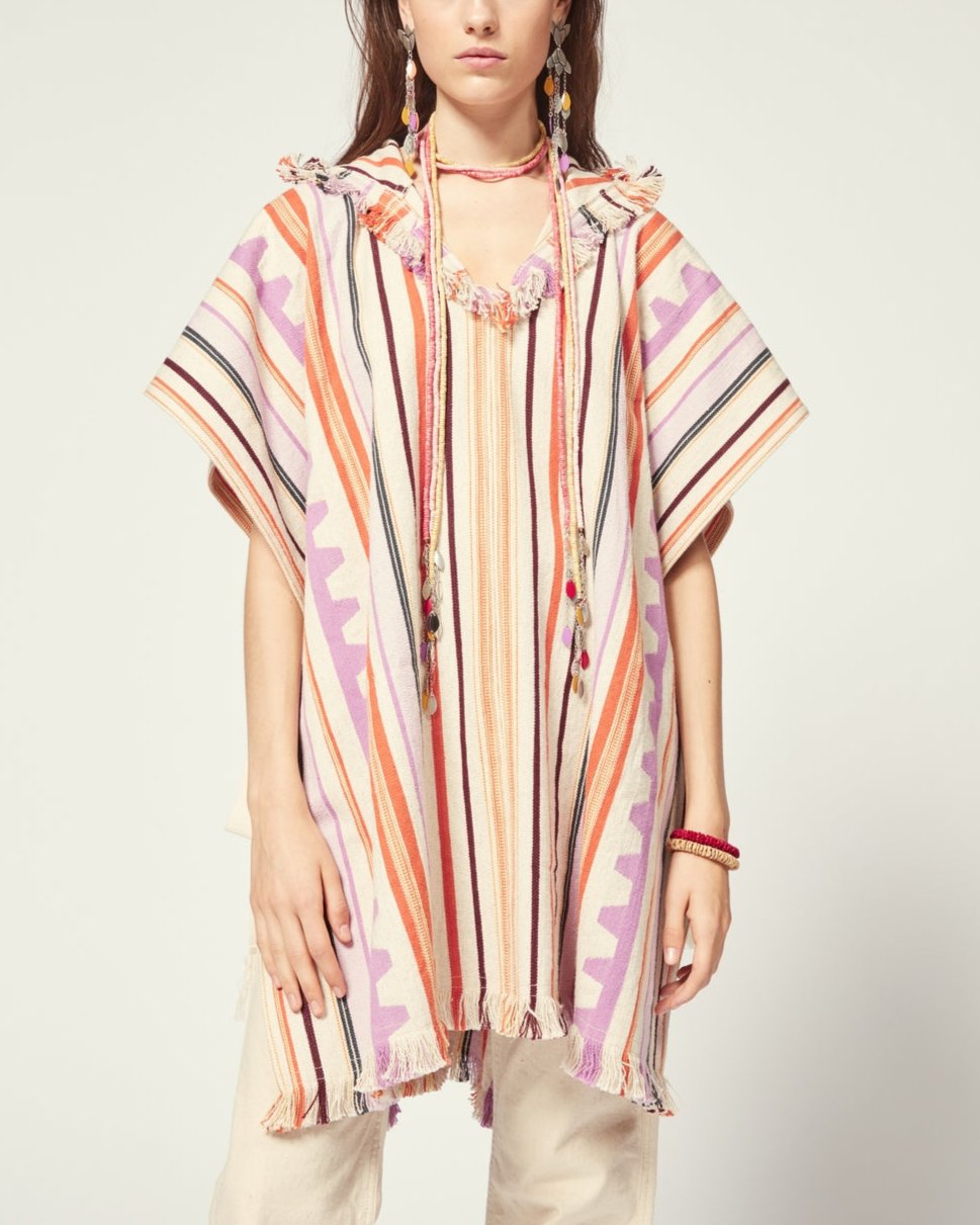 Veste Pilen - Ecru/Pink